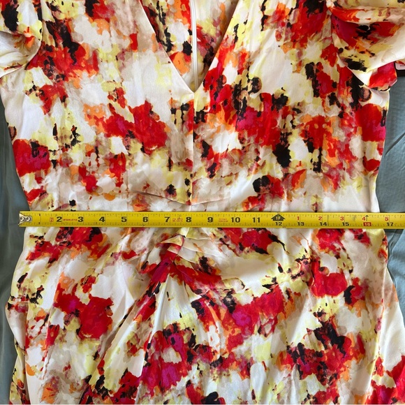 DKNY V Neck Maxi A Line Dress - Picture 16 of 16